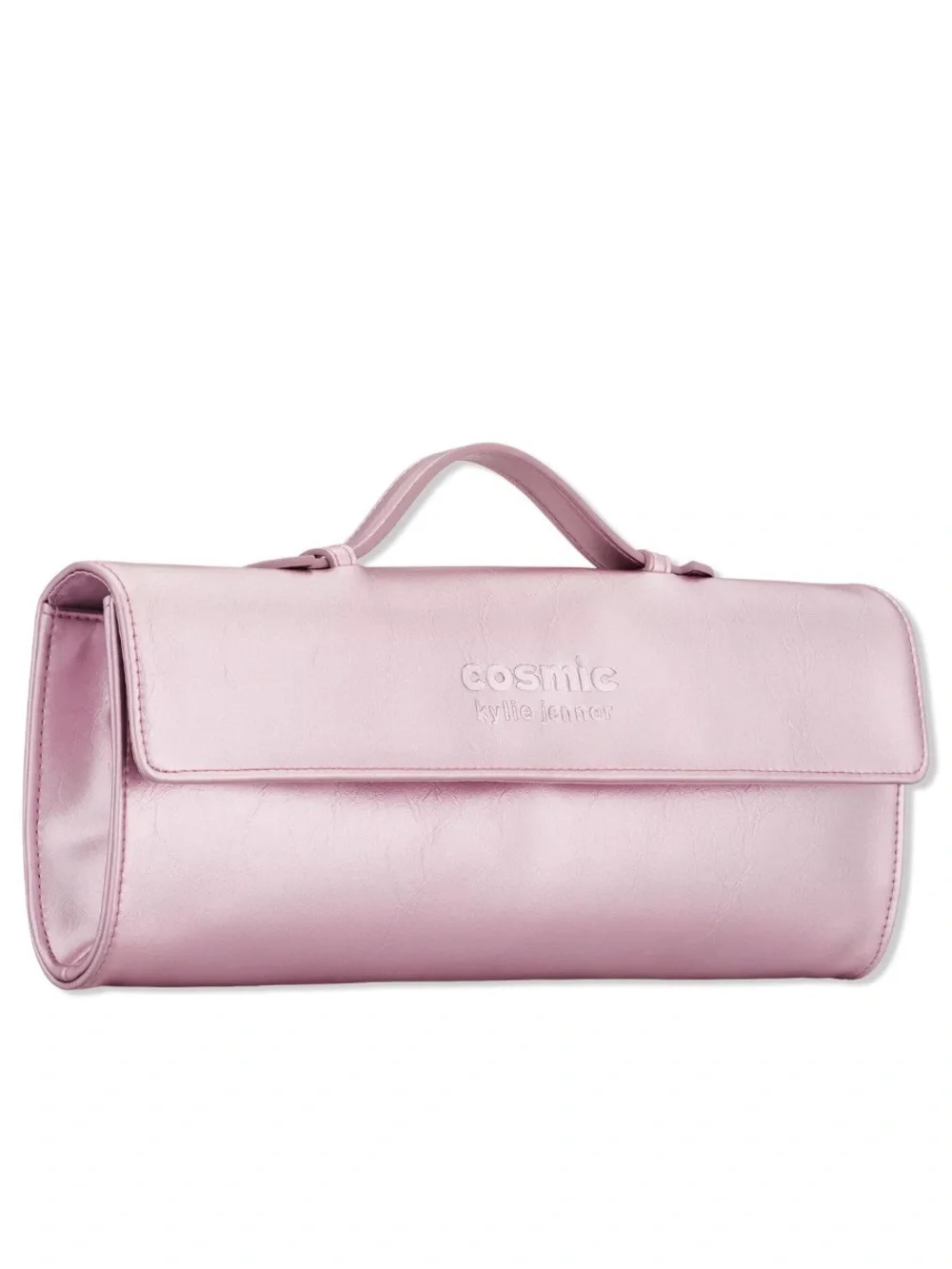 Kylie Cosmetics Pink Cosmetic Roll-Up Organizer